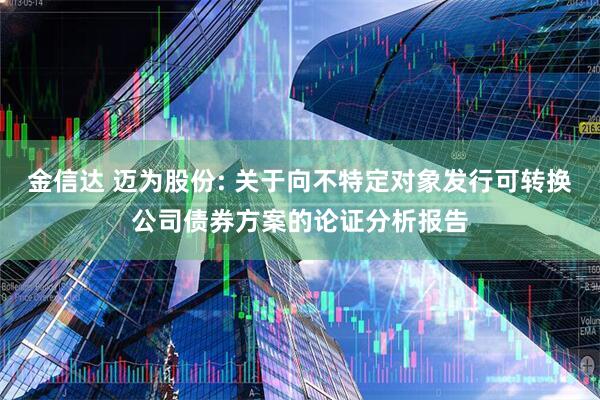 金信达 迈为股份: 关于向不特定对象发行可转换公司债券方案的论证分析报告